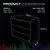 X Rocker Electra RGB Chest of Drawers White
