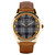 Ben Sherman Tan Strap Black Check Dial Watch