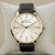 Ben Sherman Black Strap Gold Sunray Dial Watch