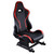 XR Racing Drift Chair Red and Black