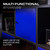 XR Mesh-Tek Wide 6 Cube Storage Unit Blue and Black
