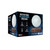 The retail box for the Rotating Floating Moon, highlighting its magnetic levitation and three light modes.