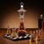 Connoisseur Creations Chess Decanter Set With Rook Glasses Connoisseur Creations Chess Decanter Set With Rook Glasses