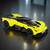 Aston Martin Valkyrie Lime Green 1:43 Diecast Model