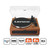 Lenco LS-430 Brown Turntable with Speakers