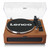Lenco LS-430 Brown Turntable with Speakers