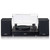 Lenco LS-101 Turntable with Hi Fi Speakers Black