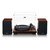 Lenco LS-600 Turntable with Dual Speakers Wood