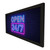 Framed Open 24 7 Neon Sign Print