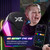 XR Shadow LED Audio Gaming Floor Chair Black