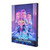 A K-Pop Demon Hunters Huntrix light up canvas, angled to the side. The art shows animated warriors battling in a neon city.