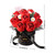 Red Rose Bouquet Wooden Construction Kit