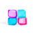 NeeDoh Teenie Nice Ice Baby Fidget Toy Set of 4