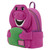 Mattel Barney the Dinosaur Loungefly Mini Backpack
