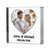 Personalised Photo Heart Glass Plaque