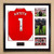 Mikel Arteta Signed Arsenal Shirt - Framed