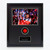 Zhao Xintong Signed Red Ball Display - Framed