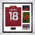 Cody Gakpo Signed Liverpool Photos Shirt - Framed