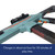 Close-up of the Rapid Fire dart shooter, showing it charging for 30 minutes of fun.