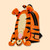 Winnie the Pooh Tigger Loungefly Mini Backpack
