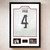 Maro Itoje Signed British & Irish Lions 2025 Shirt Premium - Framed
