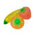 Scrunchems Fidget Sugar Squish Fruits Set of 3