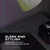 NeoNite Bedside Table with Drawer and LED Lights Black
