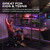 Battlebunk Sync Gaming High Sleeper with LED Lights