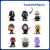 Star Wars Cosbi Figurines Dark Side Series Blind Box