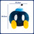 Super Mario Bob-omb Mega Plush