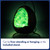 Dinosaur Egg Green Fluorite LED Lamp
