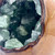 Dinosaur Egg Green Fluorite LED Lamp