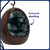 Dinosaur Egg Green Fluorite LED Lamp