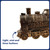 Brass Steam Train Aromatherapy Diffuser