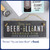 Personalised Beer-illiant Hanging Slate Plaque