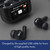 RED5 ANC EB10 Wireless Earbuds with Touch Screen Case Black