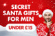 Secret Santa Gifts for Men at Menkind - Under £15 - shop now!