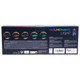 Sound Reactive Colour Changing Soundwave Light