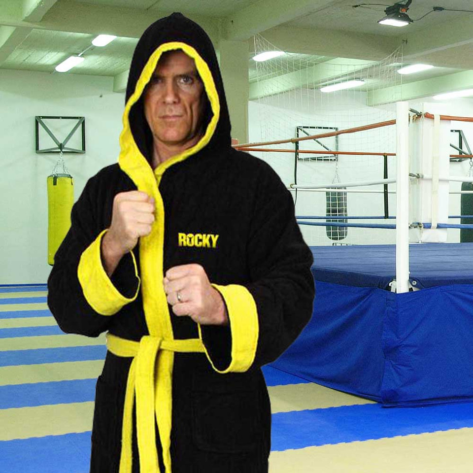 Rocky Dressing Gown Men's Bathrobes Gifts from Menkind!