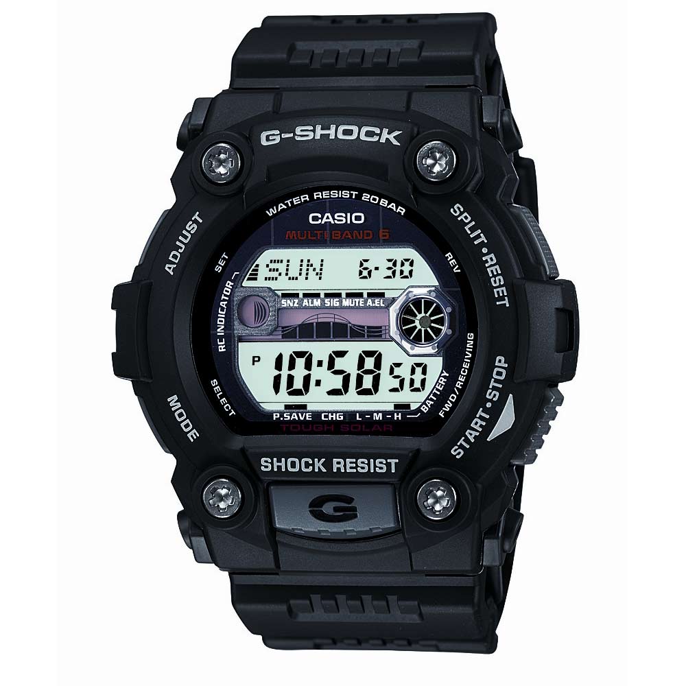 G-Shock GW-7900-1ER Men's Watch - Casio Black Watch - G-Rescue Range