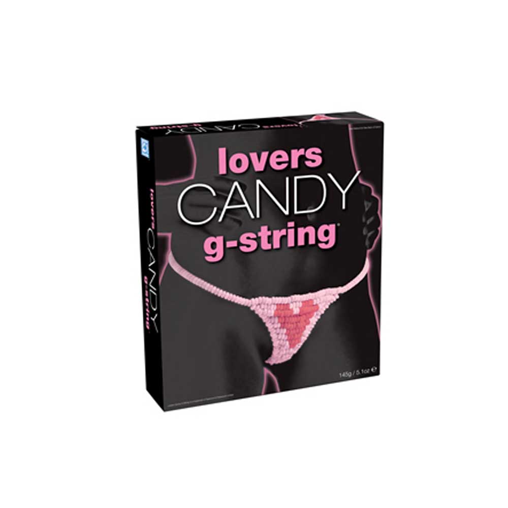 Lovers Candy G-String - Two Toned Pink Edible Underwear For Women