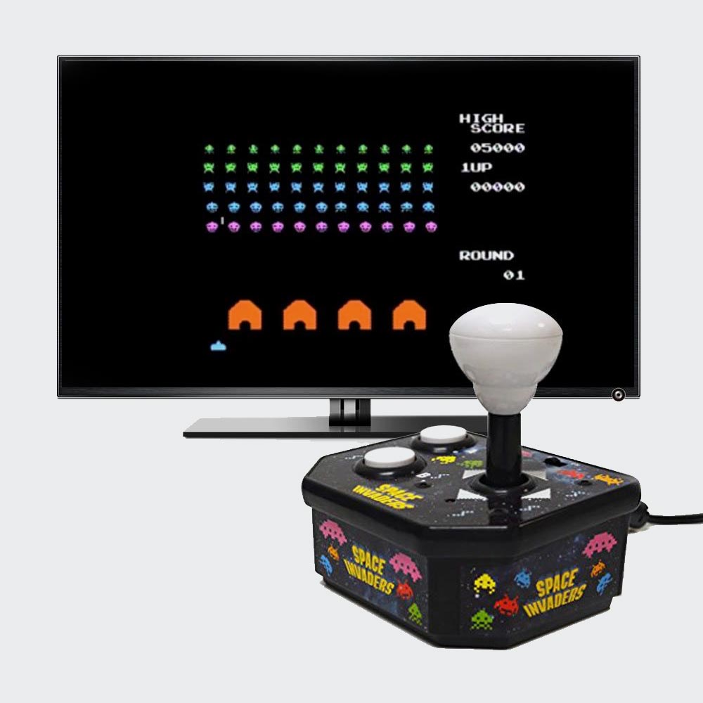 Space Invaders Arcade Style Plug And Play TV Joystick Space Invaders Arcade Style Plug And Play TV Joystick
