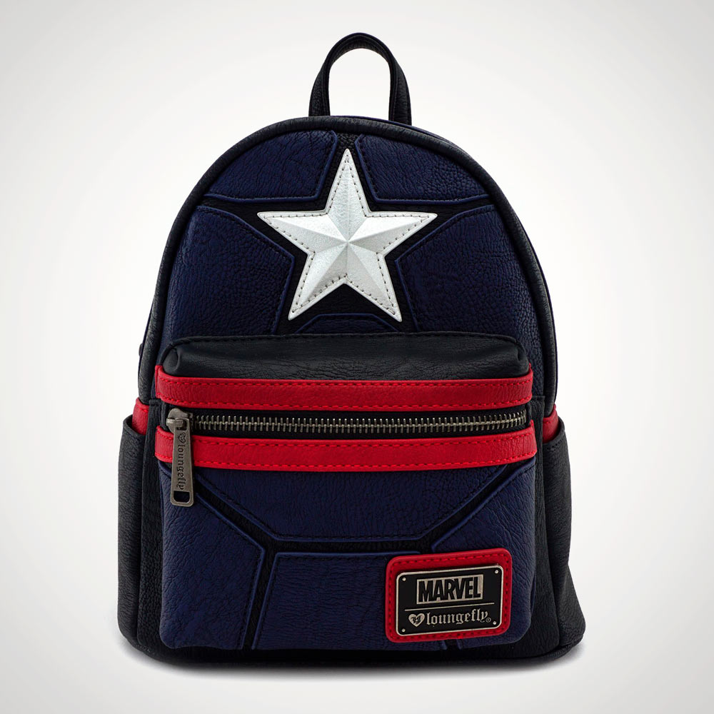 Marvel Captain America Loungefly Mini Backpack