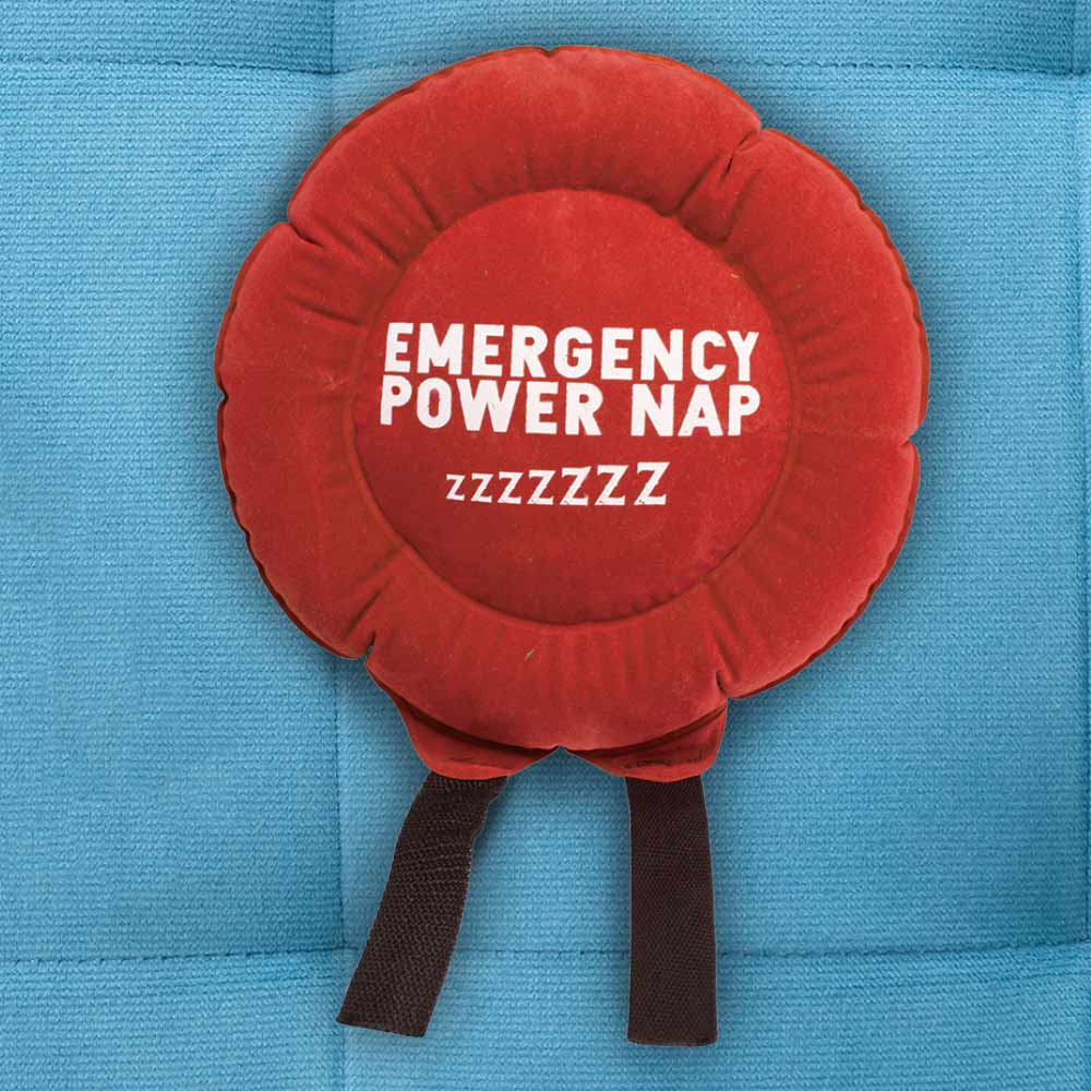 Emergency Power Nap Inflatable Pillow