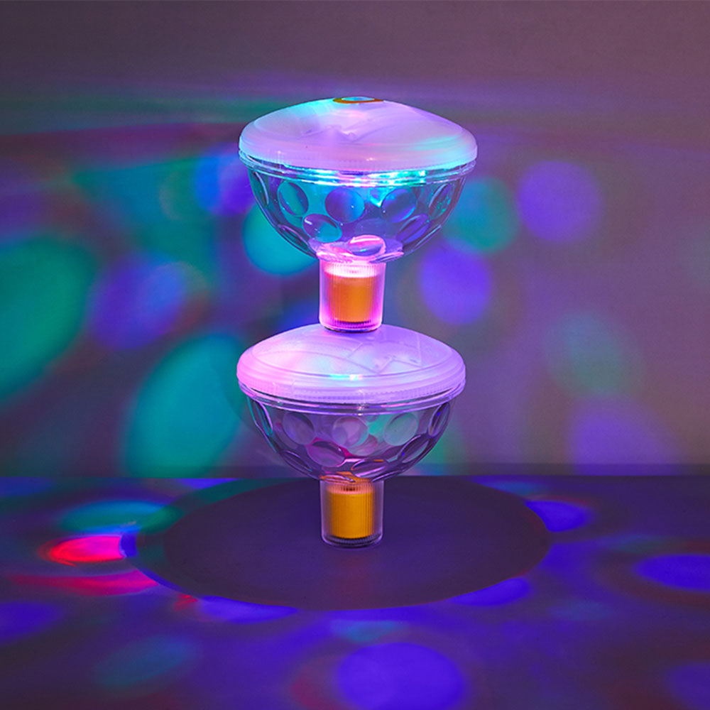 Underwater Light Show Bath Disco Lights Set Of 2