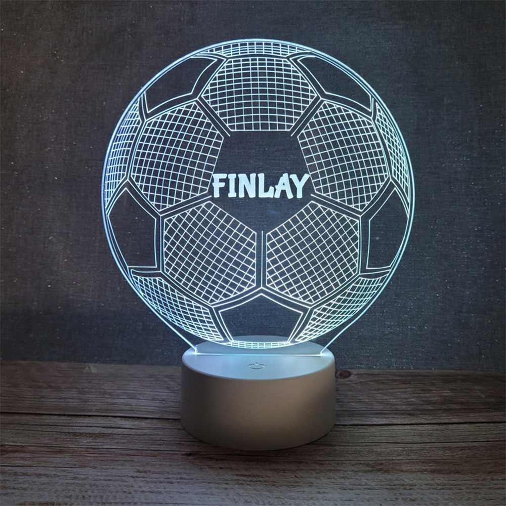 Personalised Football LED Light