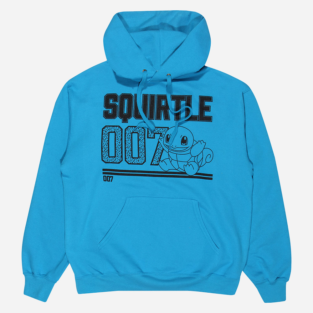 Pok mon Squirtle Line Art Hoodie