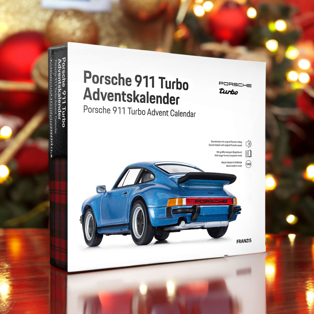 Porsche 911 Turbo Advent Calendar Only at Menkind
