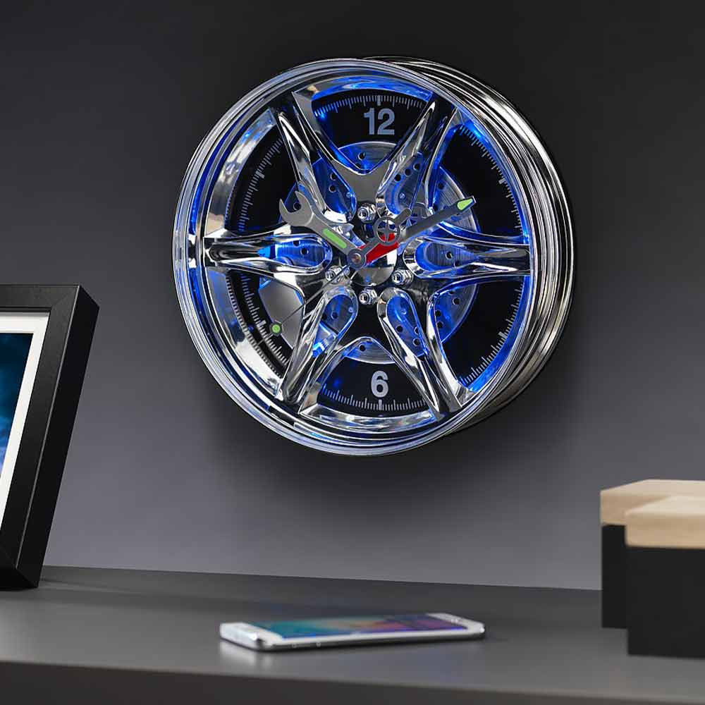 Red5 Light Neon Rim Wall Clock