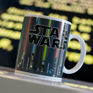 Star Wars Lightsaber Heat Reactive Mug | Menkind